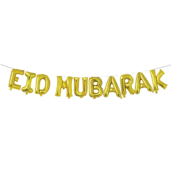 Eid Mubarak Latex Balloon Ramadan Kareem Decoration Festival Party Supplies - Image 9