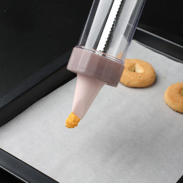 Cookie Press Kit Cookie Press Making Gun Biscuits Cake Mold Cookie Press Maker Machine - Image 3