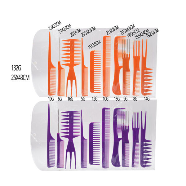 Hair Salon Hairdresser With A Set Of Ten Combs - Image 4